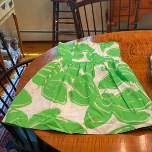 Lily Pulitzer strapless dress NWOT size 10